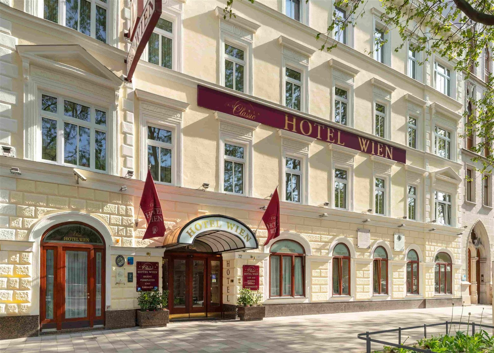 Classic Hotel Wien Außenansicht